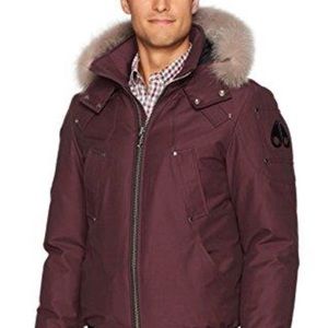 Moose Knuckles Men’s Down Ballistic Bomber Jacket